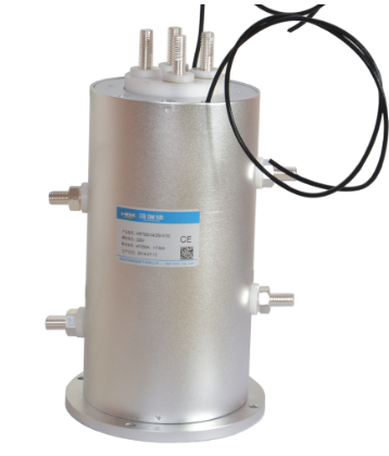 鴻瑞銘大電流滑環(huán)功率可達1000千瓦以上，單路電流2000A以上